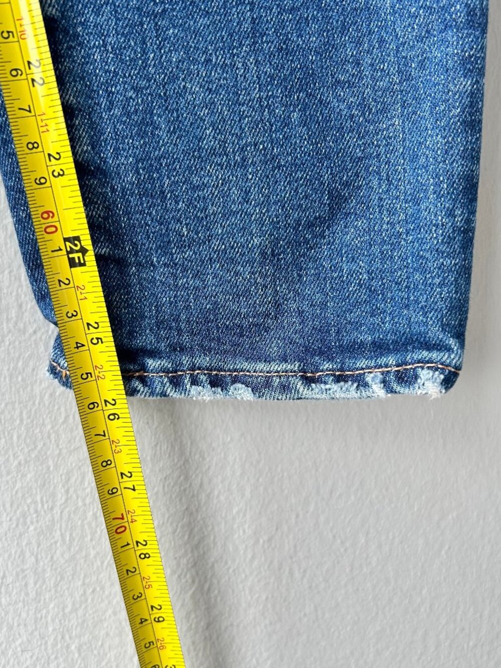 Moussy Vintage Sundance Skinny Jeans 28 Distressed Made in Japan Premium Denim - Picture 8 of 9